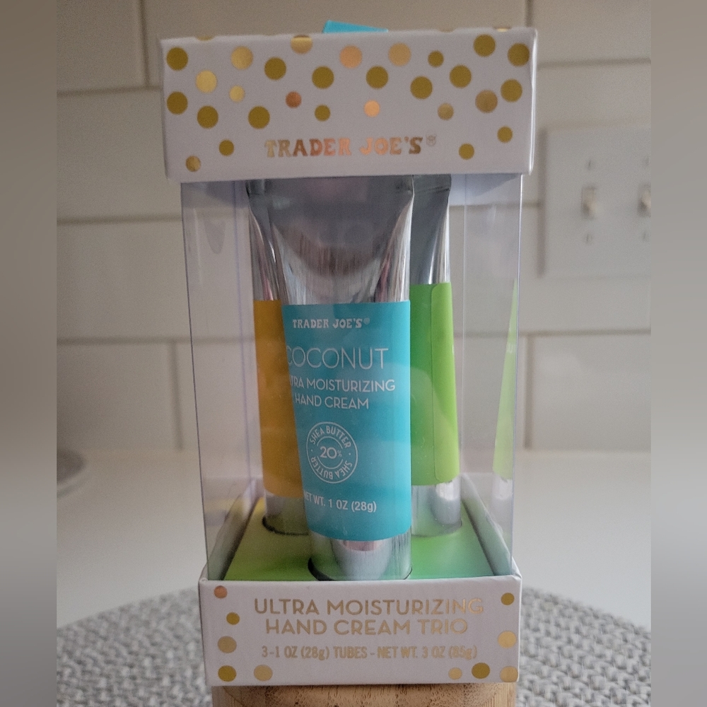 NIB Trader Joe's Ultra Moisturizing Hand Cream Trio - 3 1oz tubes